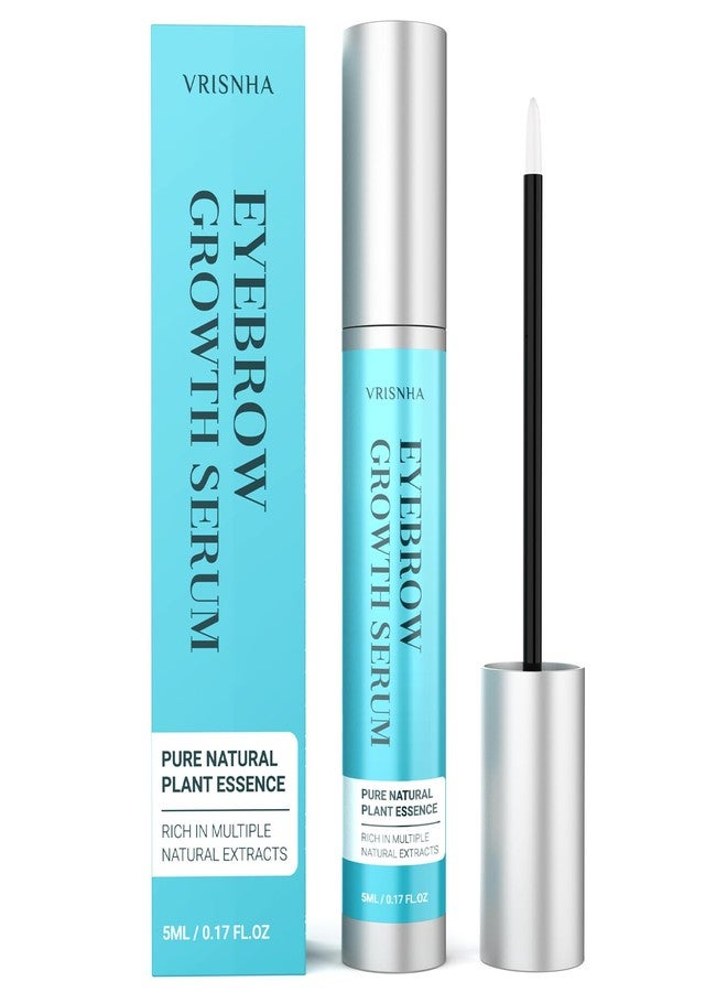 VRISNHA Eyebrow Growth Serum - Plant Extracts Eyebrow Serum and Enhancer for Thicker Brows and Grow Brows Faster, Longer, Fuller - 5mL - Image 1
